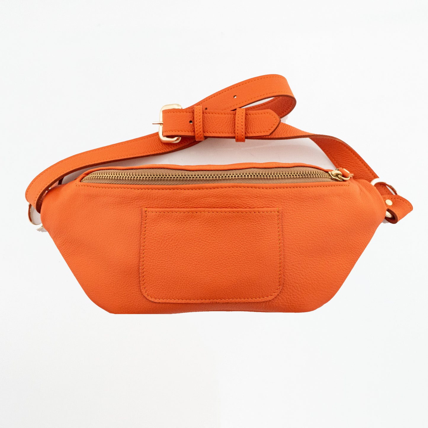 Calzone fanny pack // flat chest bag